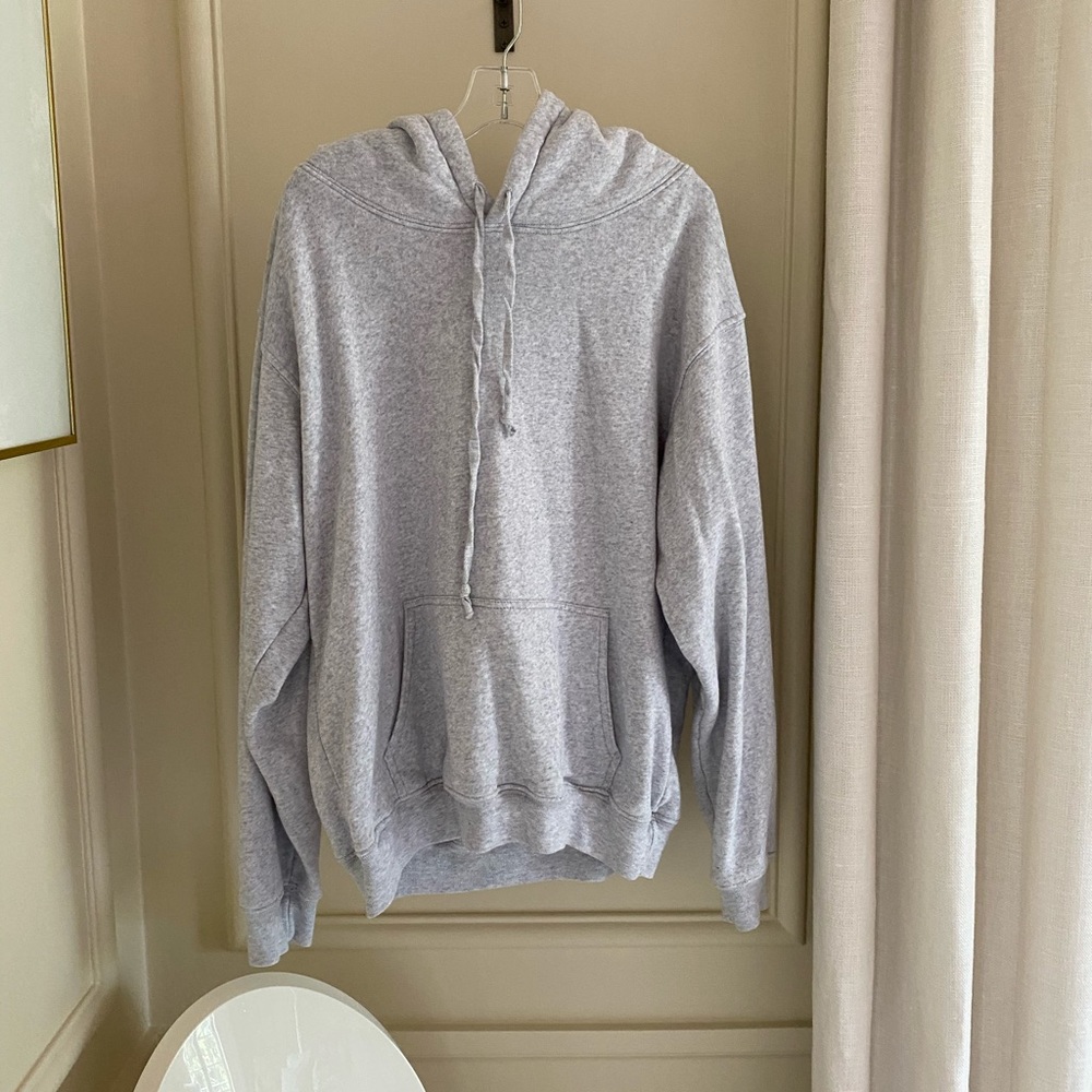 Brandy Melville Oversized Grey Sweatshirt Hoodie